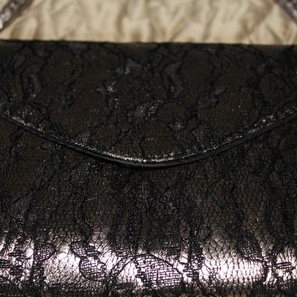 Neiman Marcus Lacy Envelope Clutch - Picture 3 of 6